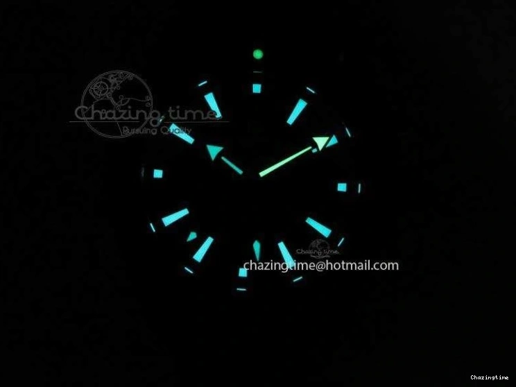 1225 SoftTouch Planet Ocean GMT 45mm DLC Red JHF Best Edition Black Dial On Rubber Strap A 8200